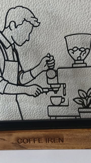 استند رومیزی لاین‌آرت باریستا