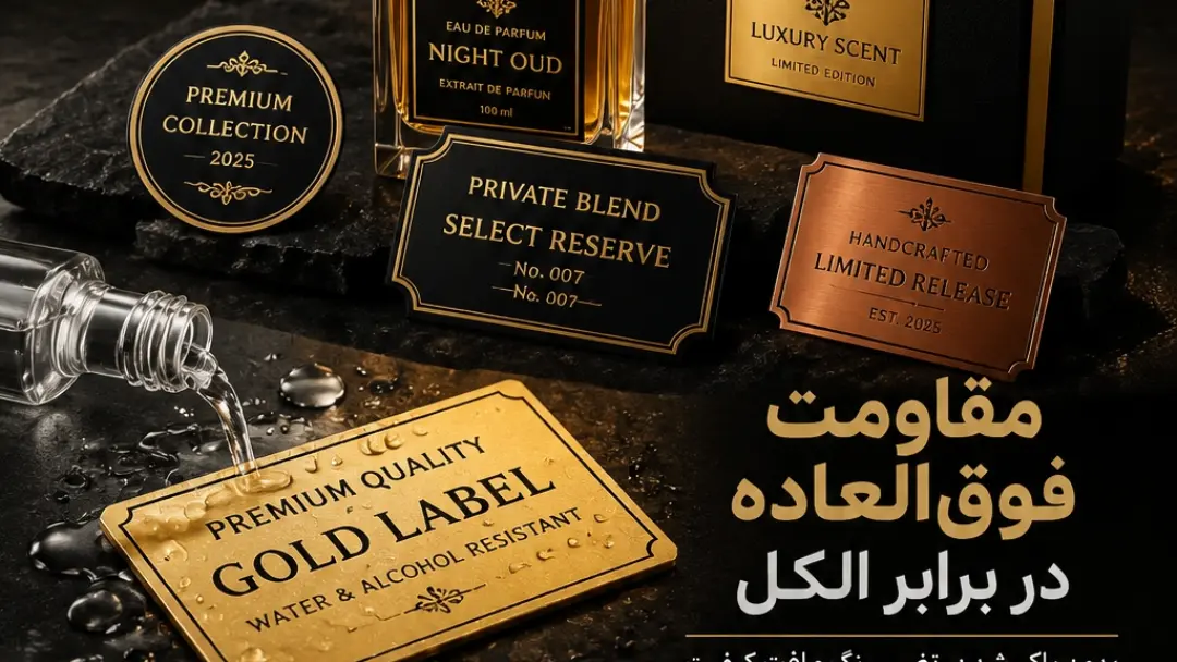 ورق لیبل مولتی‌استایل فلزی